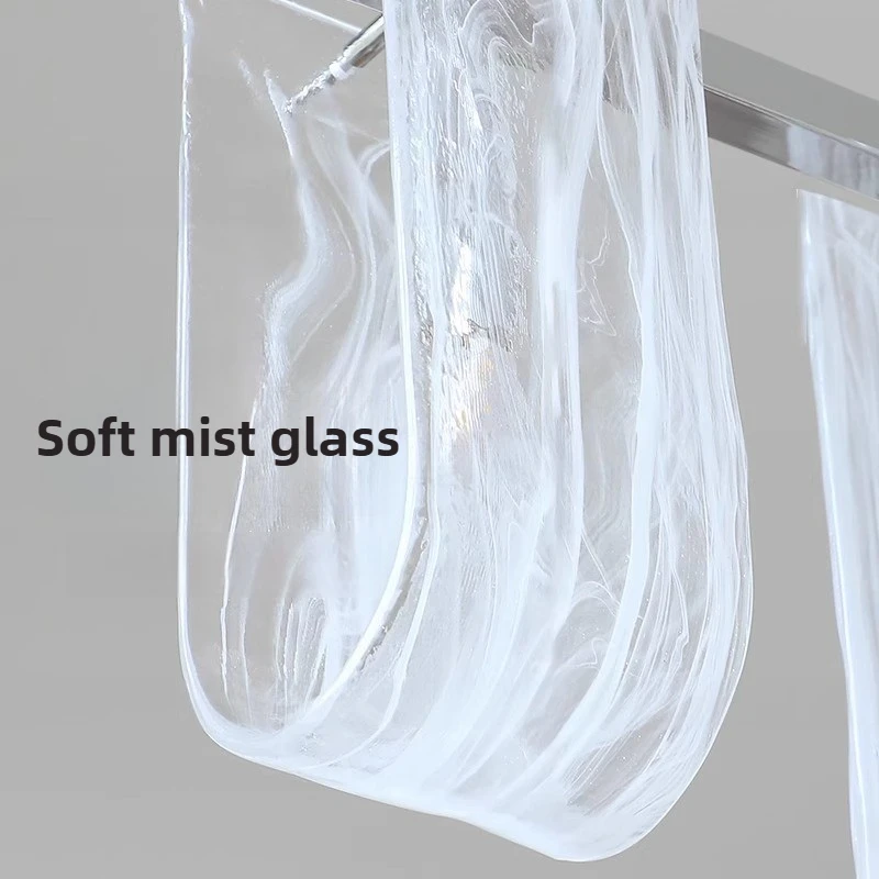 خمر الفرنسية سحابة الثريا كريم غرفة الطعام قلادة ضوء بار جزيرة مصمم الفن