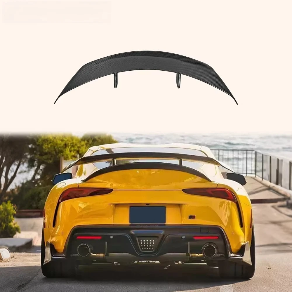 For Toyota Supra A90 2019-2022 Carbon Fiber KZ Style Rear Trunk Boot GT Spoiler