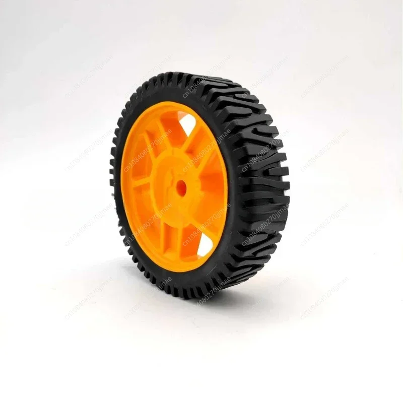 Outdoor Plastic Wheels 7 Inch Lawn Mower Wheels Trolley PVC Wheels 3307139 Export Products