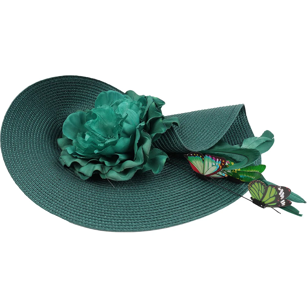 الفاسناتور عقال النساء قبعة الزفاف للعروس مأدبة الشاي حفلة خوذة الشاي حفلة تأثيري إكسسوارات الشعر