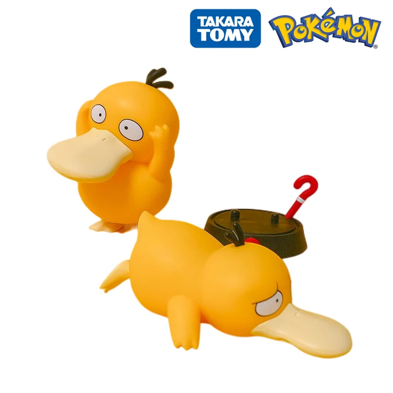 

Pokemon Anime Action Figure Question Marks Psyduck Distressed Duck Tilt Head Kids Doll Kawaii Model Toys Children Birthday Gifts