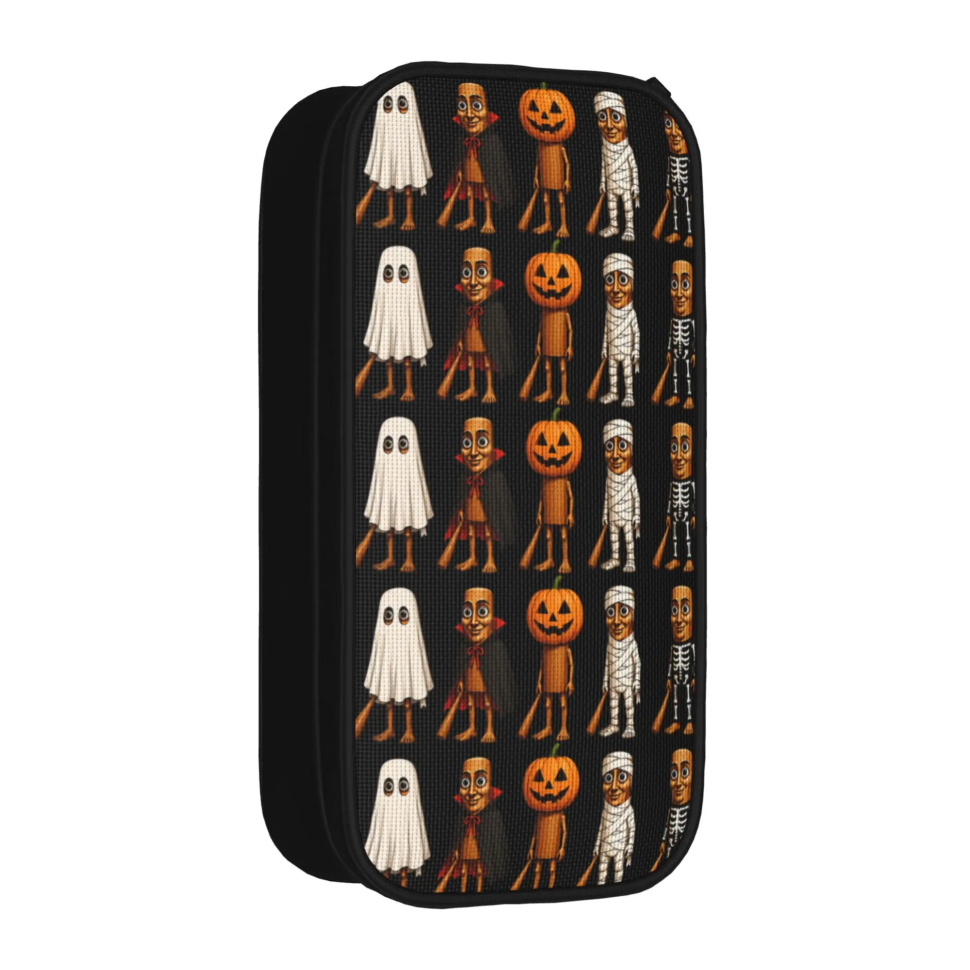 Funny Halloween Tung Sahur Pumpkin Skeleton Vampire Ghost Pencil Case Pencil Box Boys College Back To School Pencil Cases