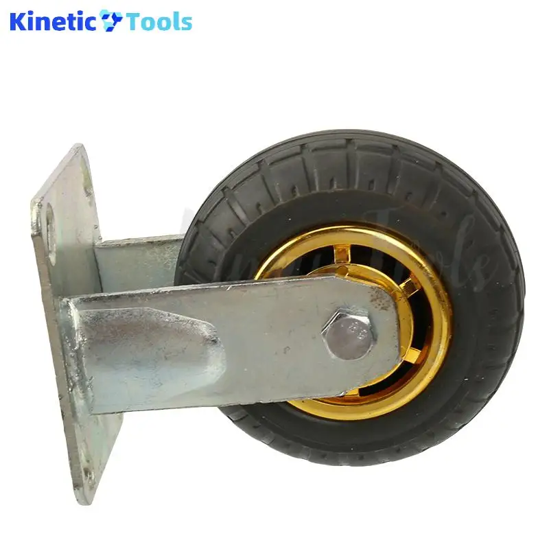 

Wear-Resistant Silent Non-Slip Steering Wheel + 5-Inch Nylon Fixed Wheel: Ideal Special Accessory for Furniture and Carts