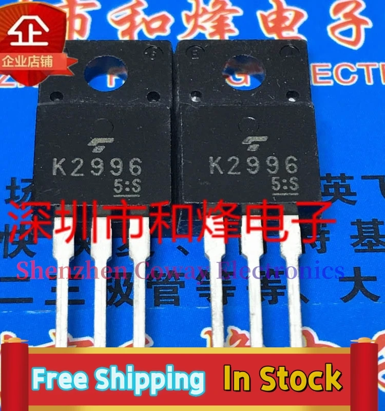 K2996 2SK2996 TO-220F MOS 600V, em estoque transporte rápido, 10pcs a 30pcs