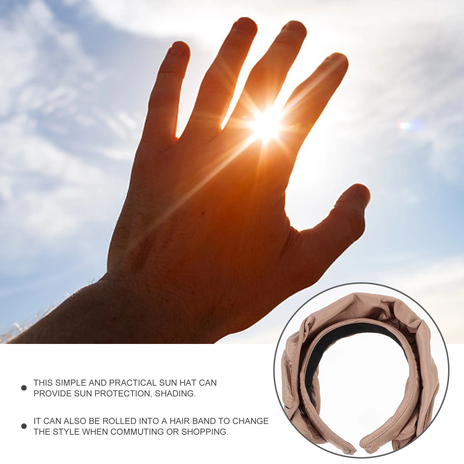 

Fashion Sun Hat with Wide Brim Sun Protection Breathable Material Casual Unisex Design Ideal for Seaside Trip and City Commute