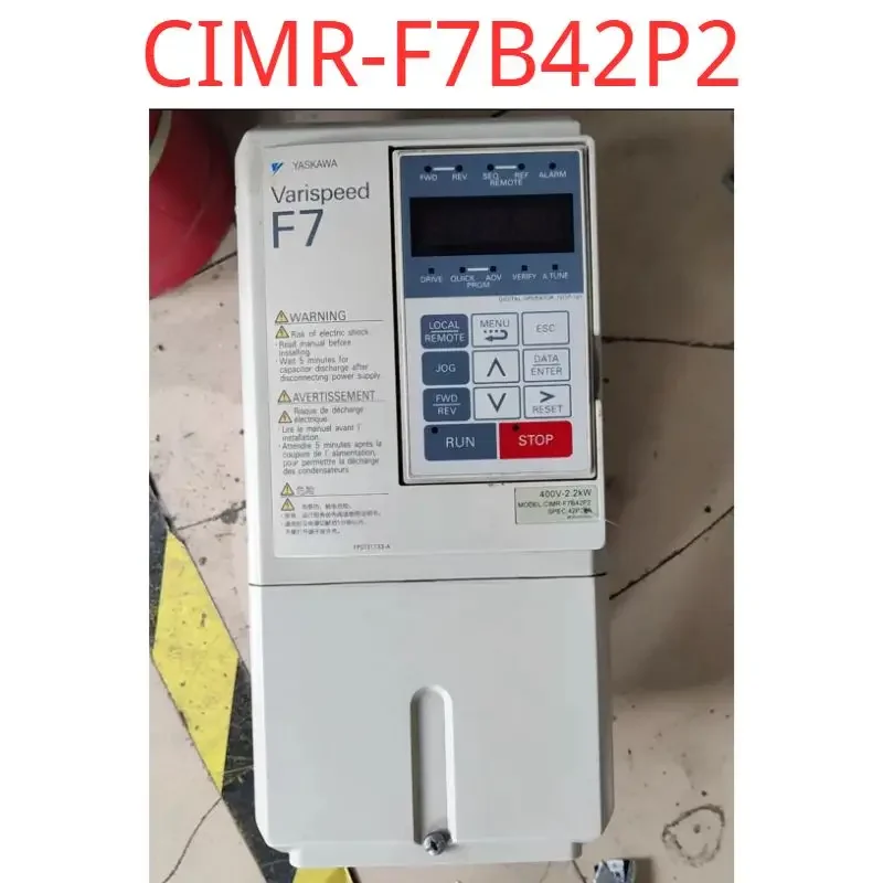 

Second-hand test OK CIMR-F7B42P2 Inverter