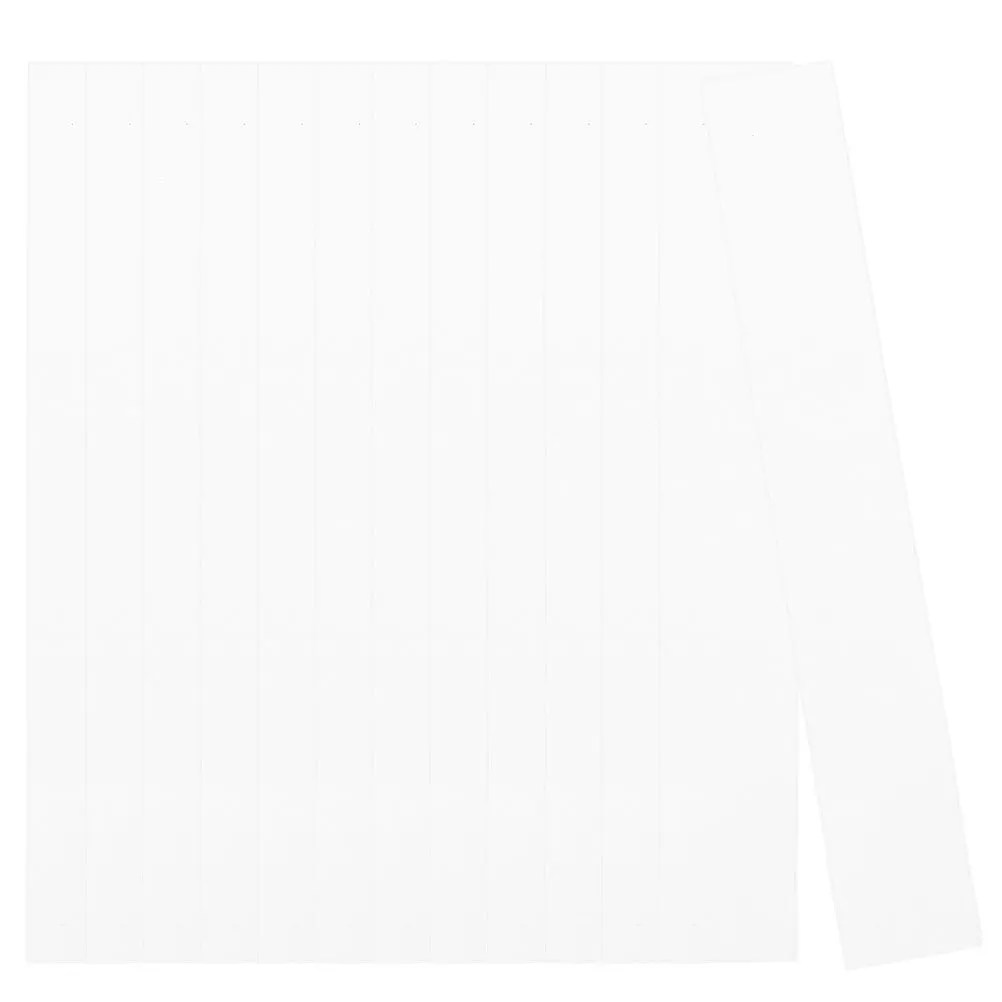 

100Pcs White Paper Money Bands Self-Adhesive Cash Wrappers for Financial Institutions Banknote Bundle Paper Straps