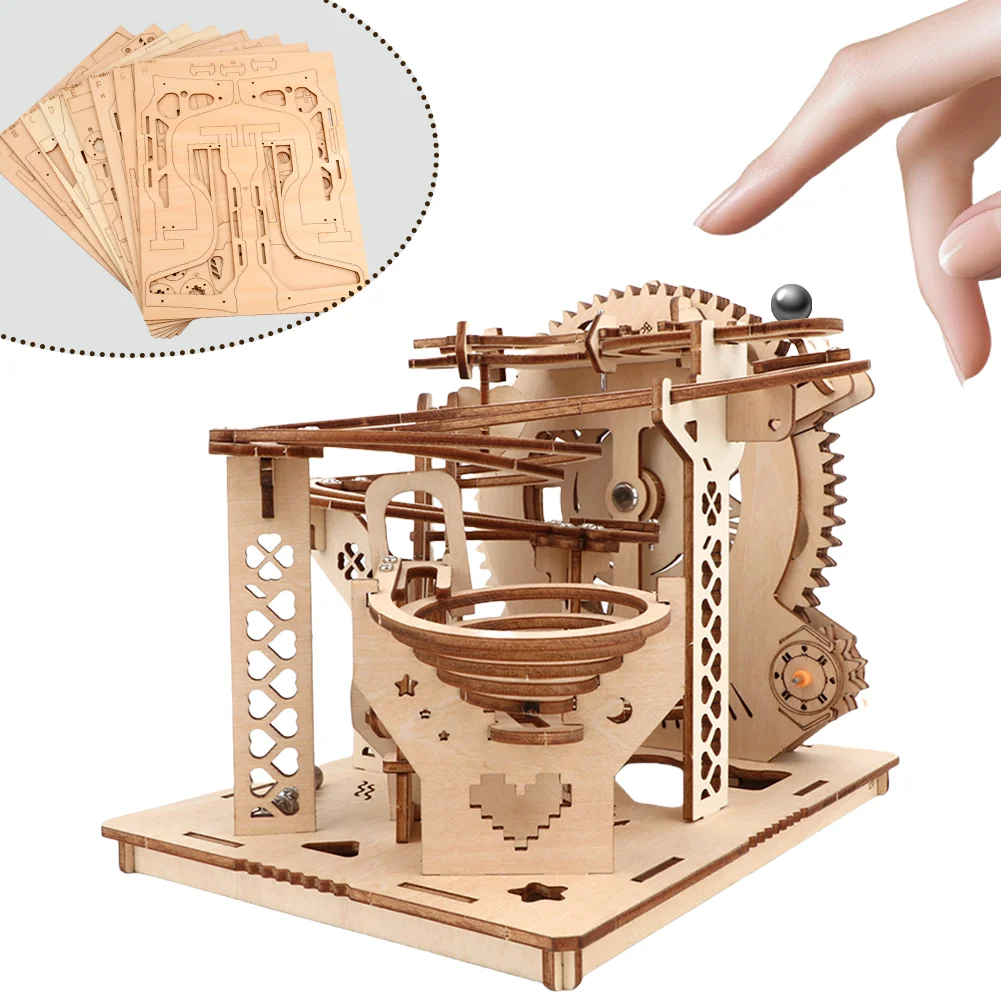 3D Wooden Puzzle Family Game Ball Wooden Puzzle Holiday Gift Home Decoration Wooden Puzzle