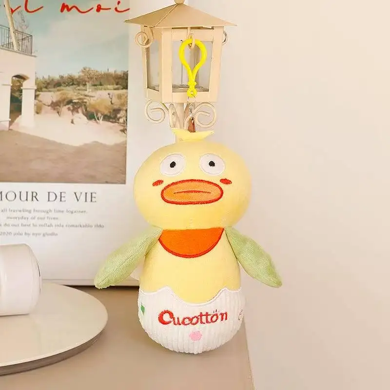 Dernière poupée pendentif petit Animal chignon mignon Kawaii peluche jouet fait à la main poupée dessin animé cadeau poupée de noël pour les amis