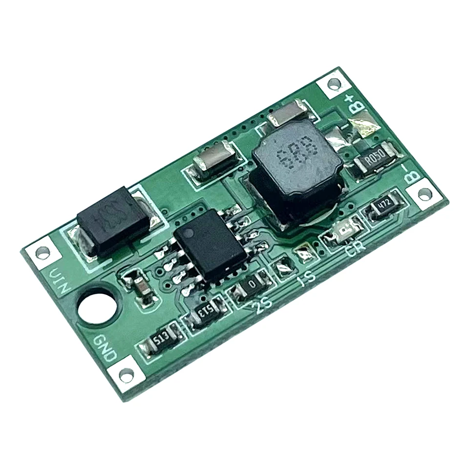 BMS 1S 2S 3S 0.5A 1A 2A Multi-Cell Synchronous Buck Module 18650 Lithium Battery Charger Board DC 5-23V To 4.2V 8.4V 12.6V