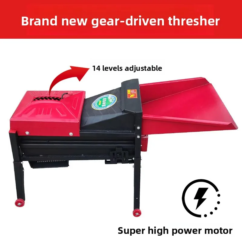 LTT Automatic Corn Thresher Household Small Electric Corn Stripper Multifunctional Thresher