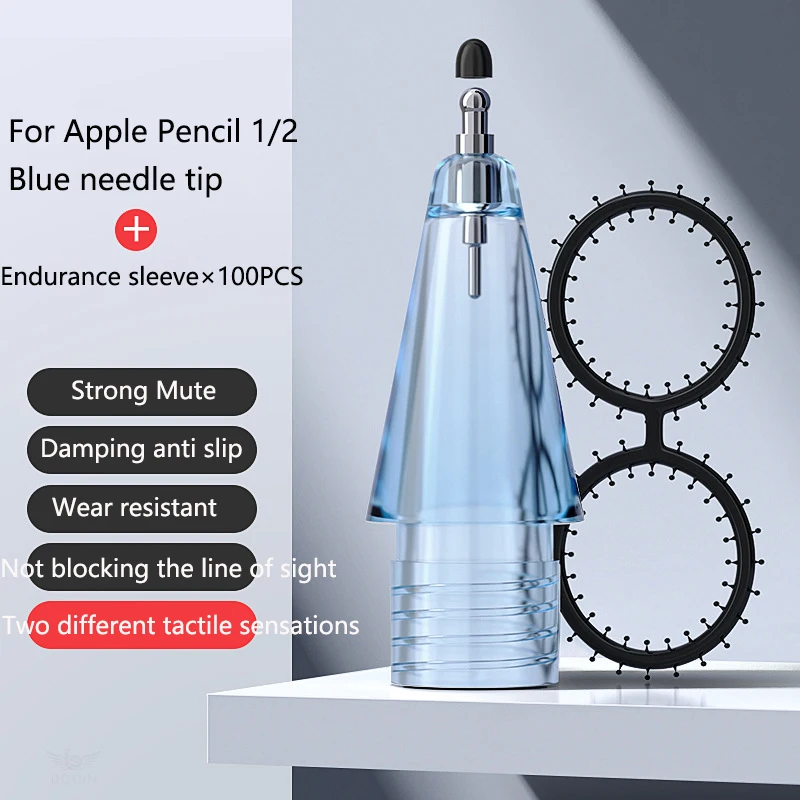 Punta transparente para Apple Pencil 1/2/3/Pro Generation iPad Stylus Pen