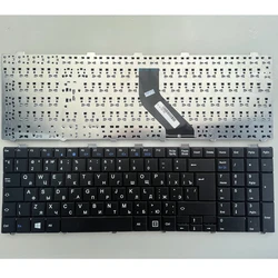 GZEELE Russian Keyboard for Fujitsu Lifebook A530 A531 AH530 AH531 NH751 AH502 A512 RU Black laptop keyboard