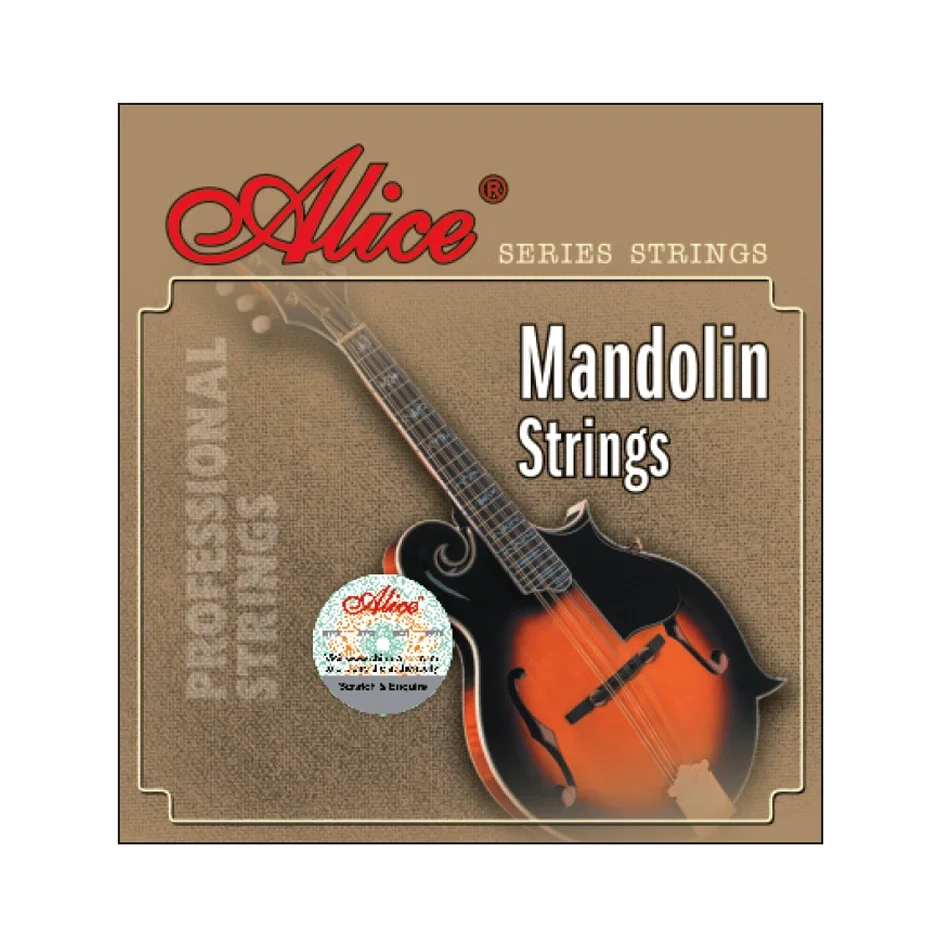 Alice AM05 Mandolin Strings Set 0.011-0.040 Coated Copper Alloy Wound Plated Steel 4 Strings