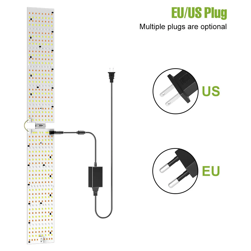 400 واط LED تنمو أضواء الطيف الكامل الكم مجلس داخلي الدفيئة خيمة الخضروات بونساي النباتات زراعة الإضاءة AC100-277V