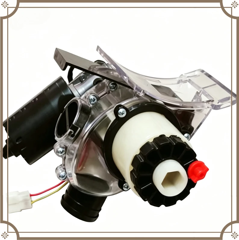 Large Capacity Electric Fertilizer Box DC12/24V Adjustable Motor Side Mount Clean Outlet Manual Knob Rotary Tiller