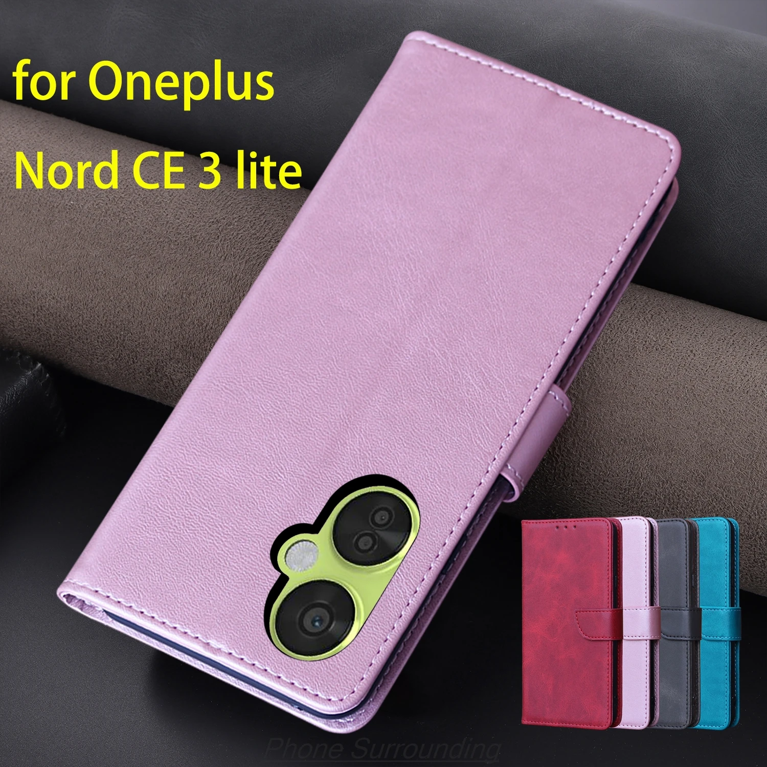 

Wallet Flip Cover Leather Case for Oneplus Nord CE 3 lite / CE3 lite Pu Leather Phone Bags protective Holster Capa Fundas Coque