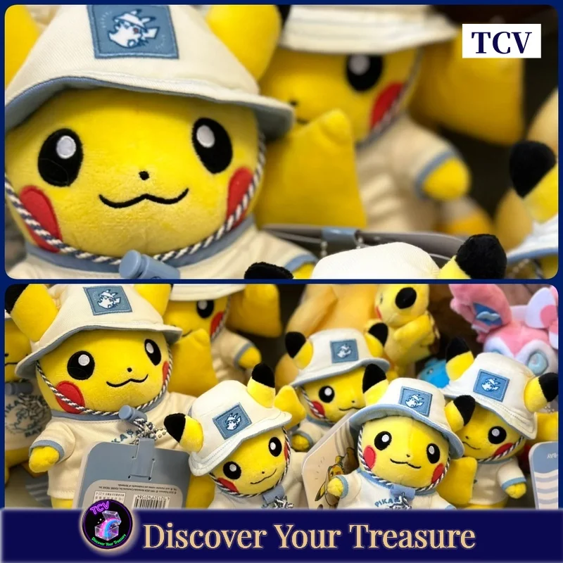 

Плюшевый брелок-игрушка Покемон Пикачу 14 см в стиле Токийского залива, подвеска для сумки/рюкзака, украшение, подарок для фанатов