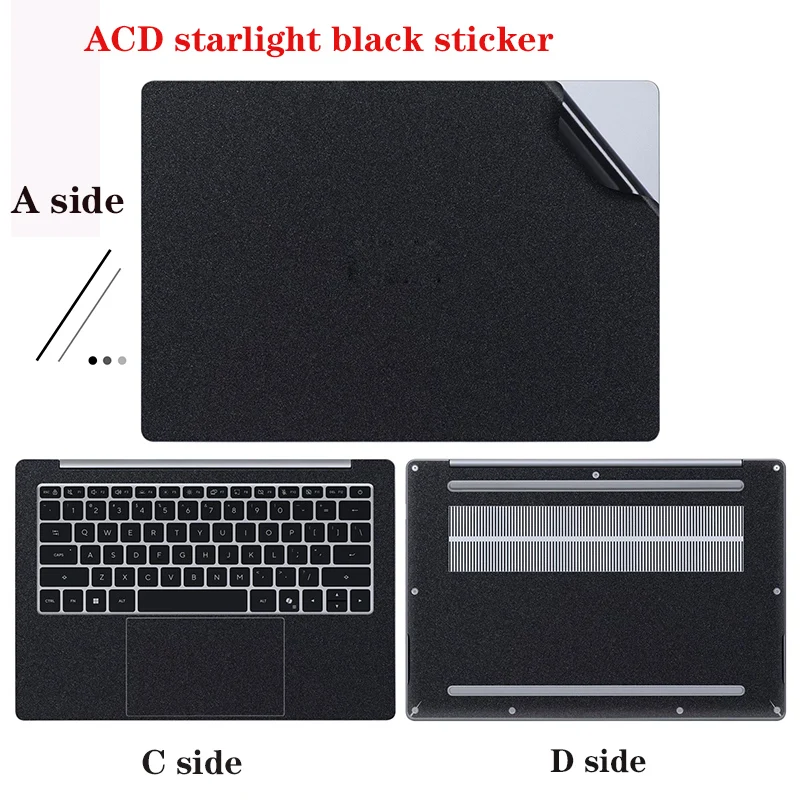 For ASUS ProArt PX13 (HN7306) Laptop solid color body skin sticker scratch-proof shell protective film
