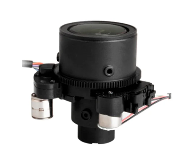 

Motorized version 4K 3.5-10mm F1.6 D14 mount 105.3-37.1degrees varifocal zoom lens for 1/2.3 inch sensor size SL-0128