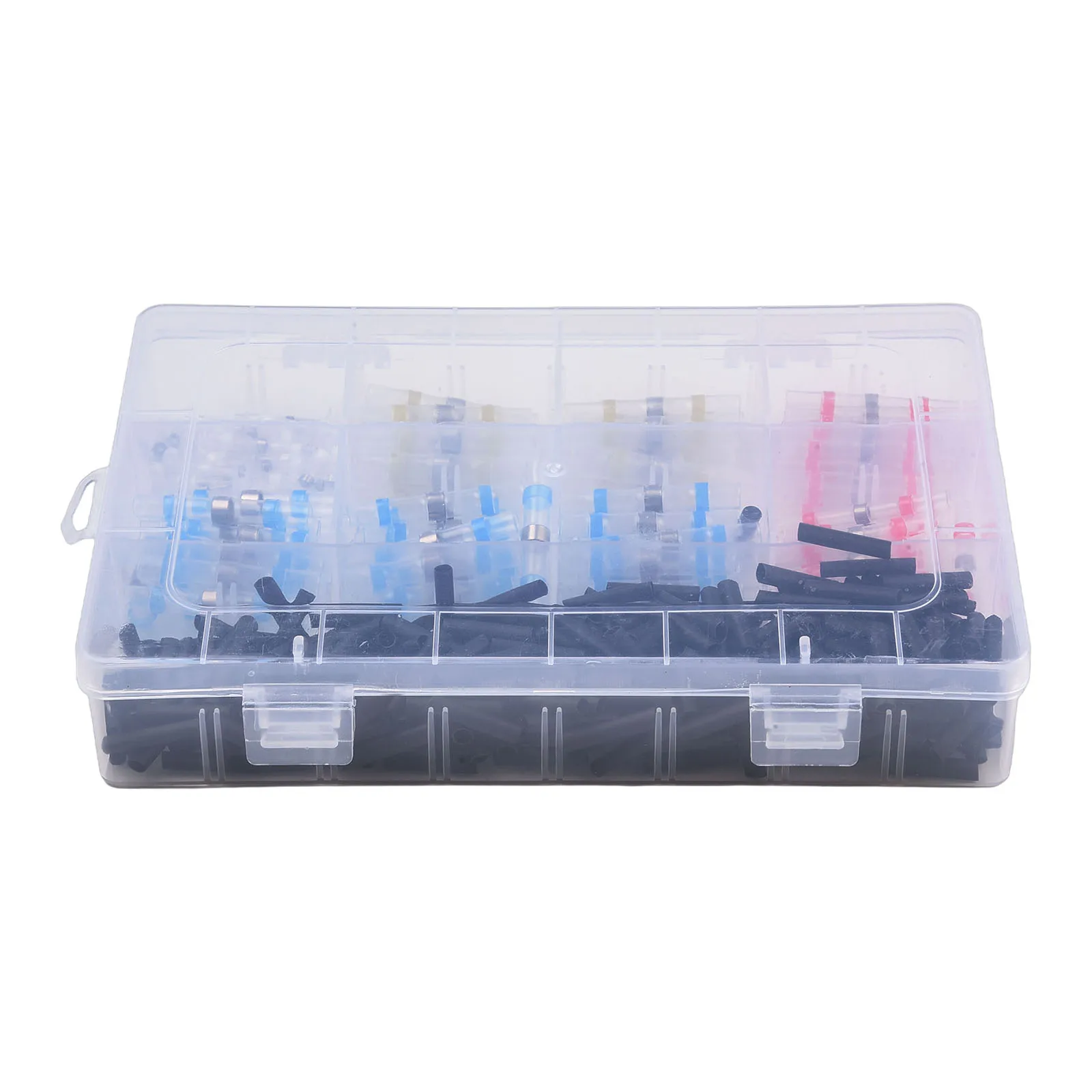 Complete 400 Piece Solder Seal Sleeve Heat Shrink Butt Wire Connectors Terminal Kit for Professional Installations