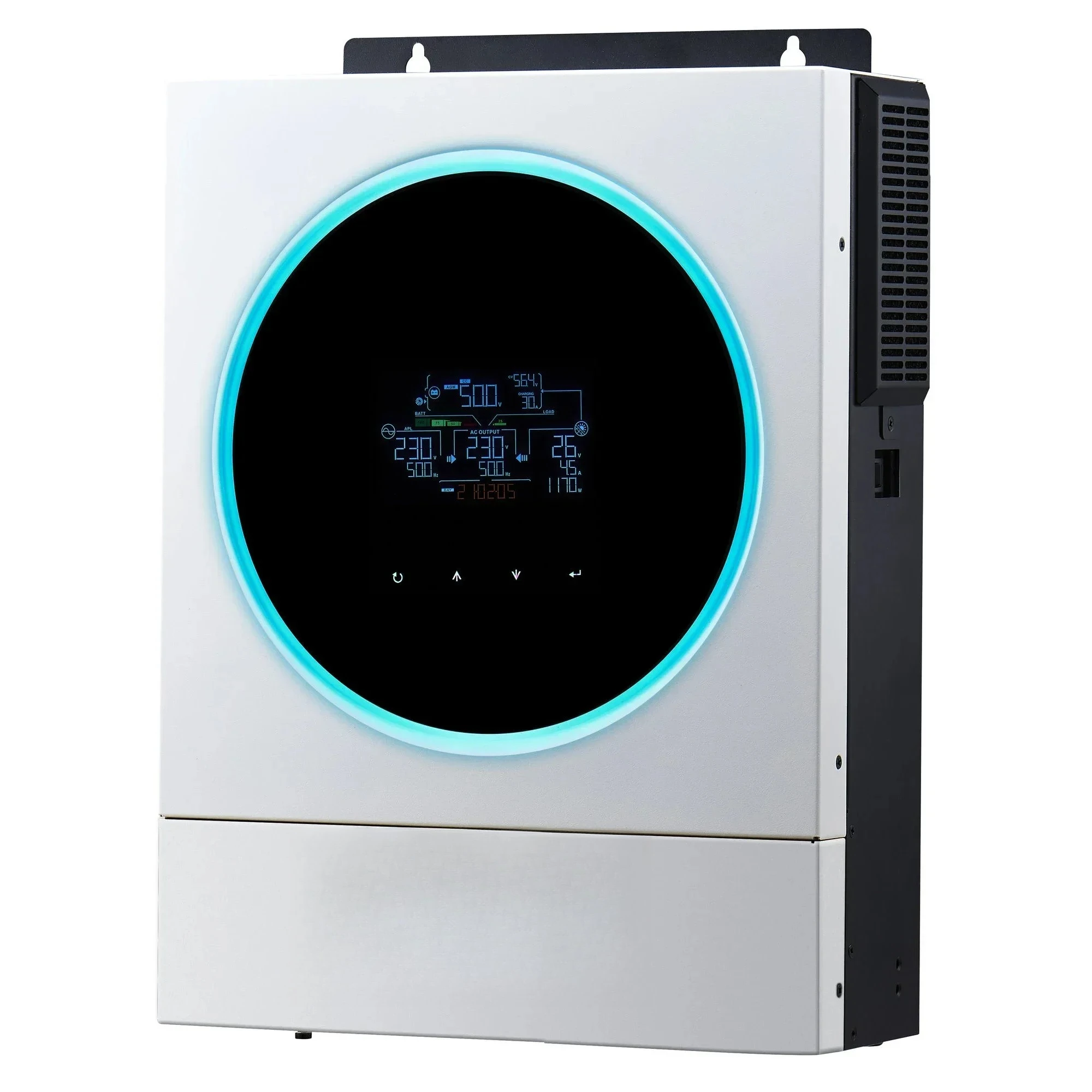 Good stuff 5.6KW48V120A MPPT hybrid solar power inverter price 500V PV input ,without battery working inverter