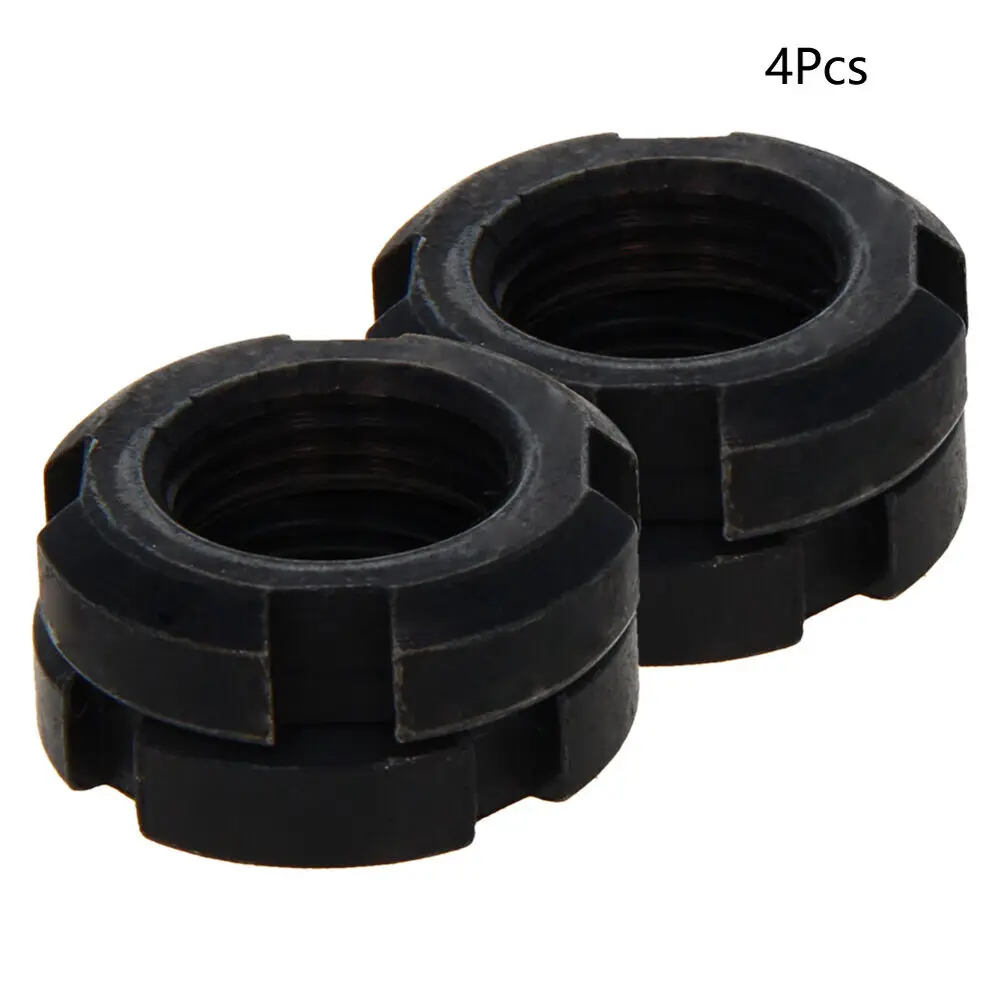 4pcs M16-M52 Round Locknut Slotted Nut Retaining Castle Nut Carbon Steel