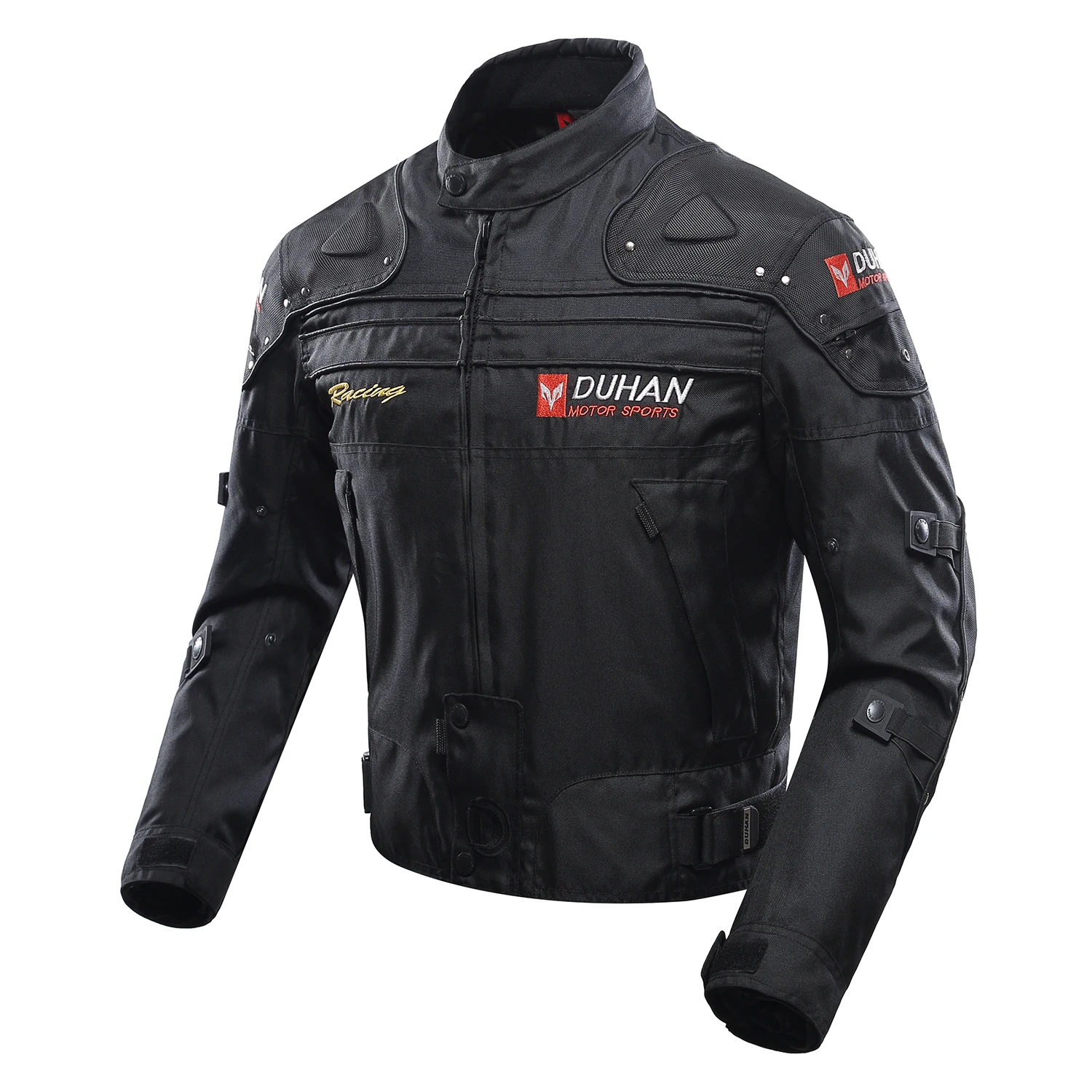 

Motorcycle Jacket Built-in CE Protector Biker Clothes Shock Absorption Moto Jacket Windbreak Biker Jacket Interior Detachable