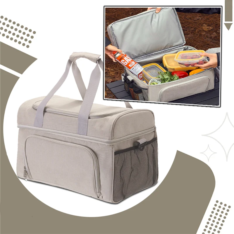 

Premium Outdoor Thermal Backpack—Large Capacity Insulated Ice Cooler Tote Portable Multifunctional Camping Bag for Sport/Hiking