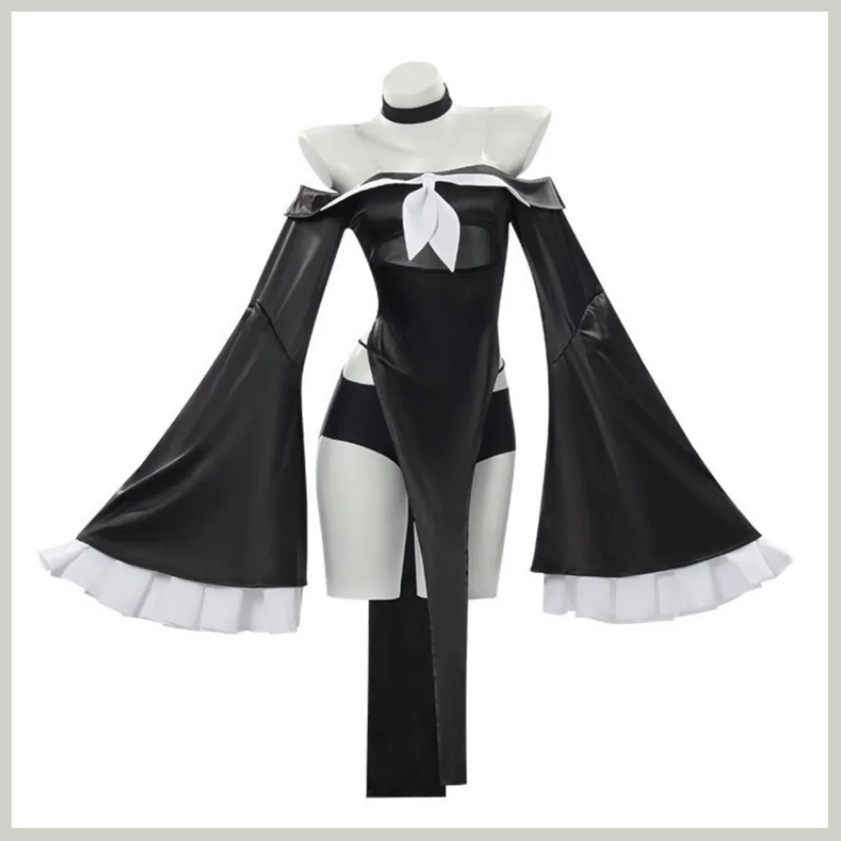 

2026 A.R.O.N.A Little Zombie, черное платье, шорты, женская игра, синий архив, анимационный костюм Plana, косплей, сексуальный костюм на Хэллоуин