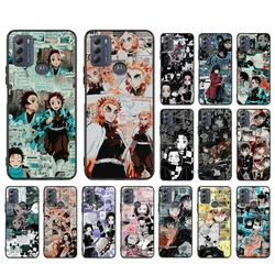 Kimetsu No Yaiba Demon Slayer Anime Case For Moto G Stylus 5G G Play G Power G 5G G Pure E20 E32 E40 E13 Edge 50 Pro 50 Fusion