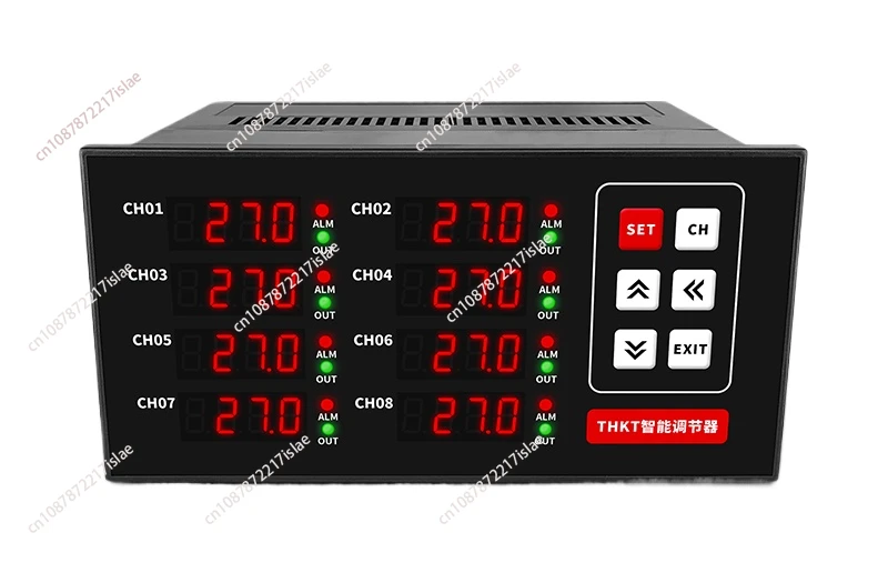 2-channel 6-channel 8-channel PID temperature control upper and lower limit control intelligent temperature controller