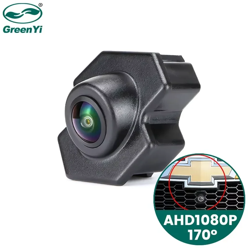 GreenYi 170° AHD 1080P Car Front View Camera For Chevrolet Cruze Captiva Sonic Orlando Sail Spark GT Aveo Vehicle Night Vision