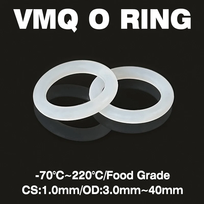 100/500Pcs Silicone…