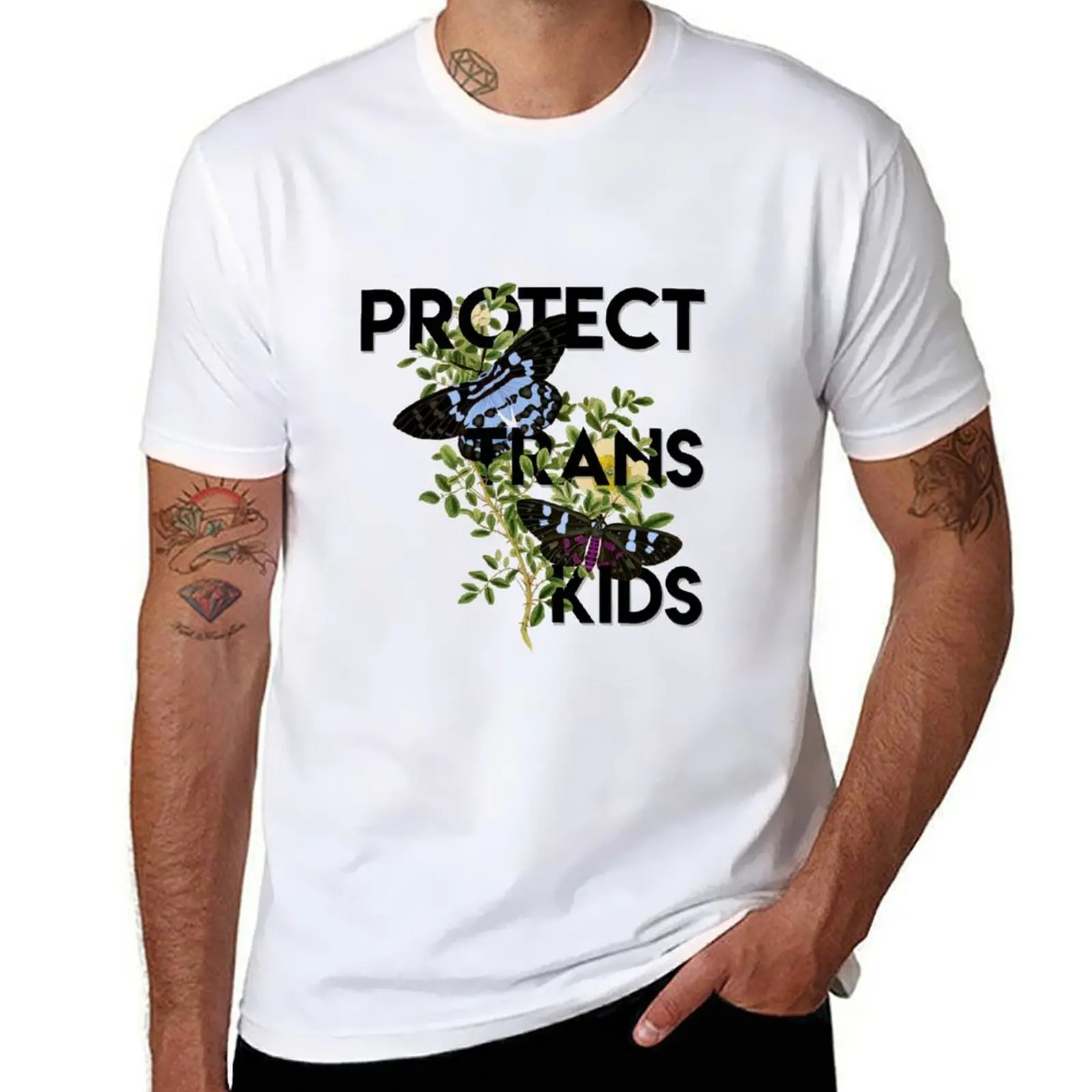 

Protect Trans Kids* футболка с индивидуальным принтом, мужская футболка, дизайнерская черная хлопковая футболка, простая мужская футболка