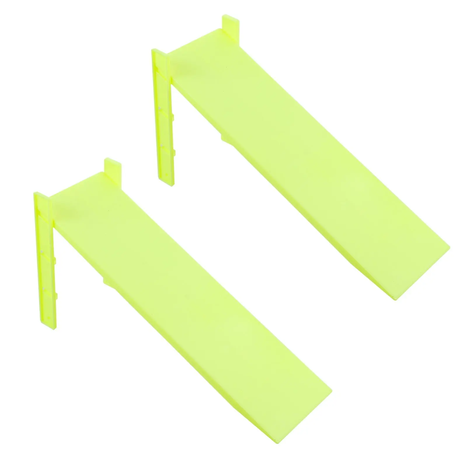 

2Sets Inclined Plates Physics Teaching Equipment Plastic Slope Friction Experiment School Supplies Inclined Plates and Racks