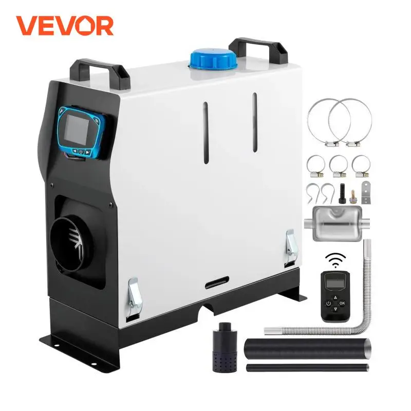 VEVOR Chauffage de Stationnement Diesel 8kW, Réchauffeur d'Air Diesel 12V, Réchauffeur de