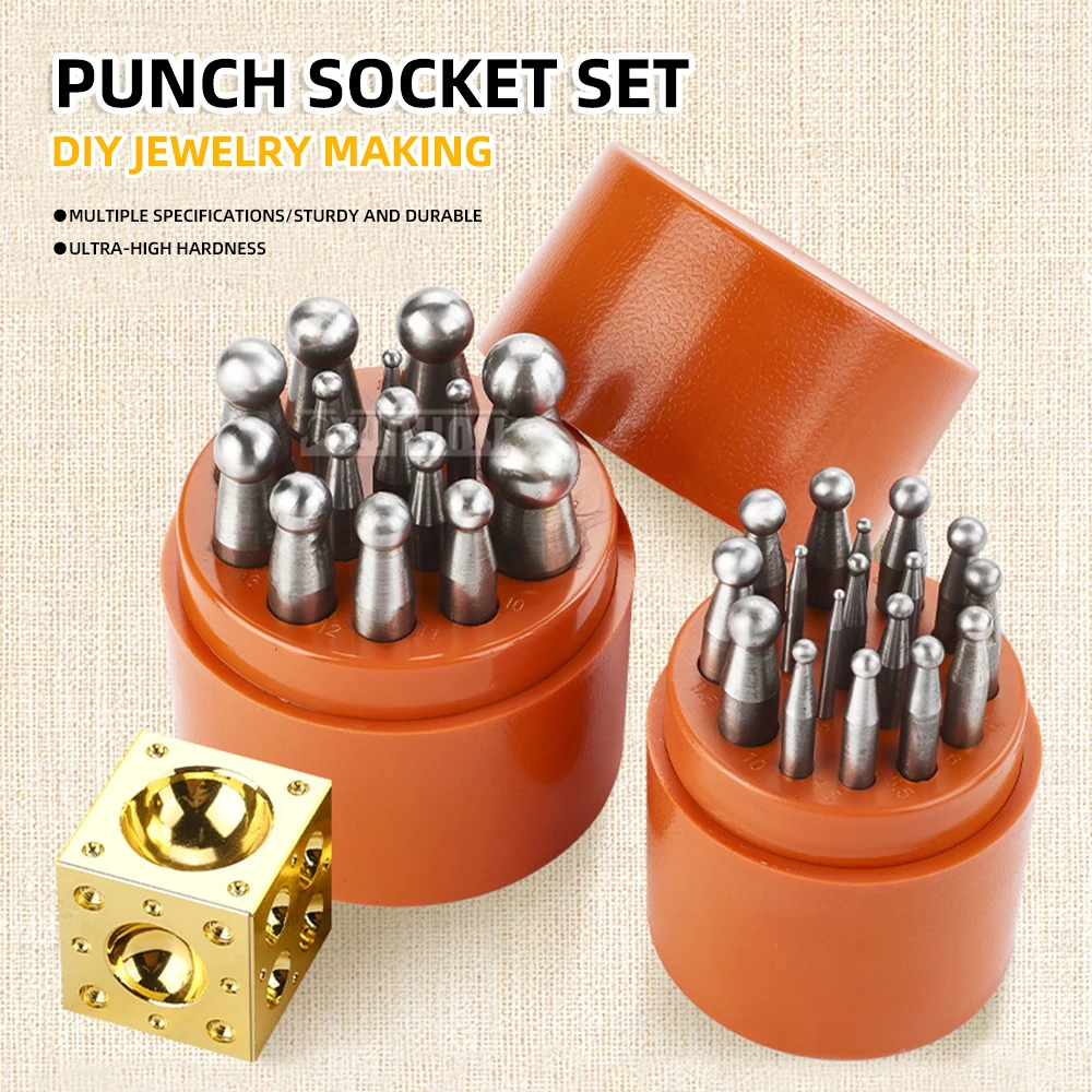 Gold Jewelry Manufacturing Tools,Square Dies, Bead Dies, Anvils, Punches, Bell-Making Tools, and Gold-Beating Tools