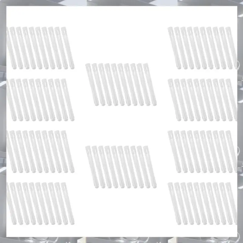 

Hot Selling-100Pcs Clear Plastic Test Tube With Cap 12X100mm U-Shaped Bottom Long Transparent Test Tube Lab Supplies,100Pcs Clea