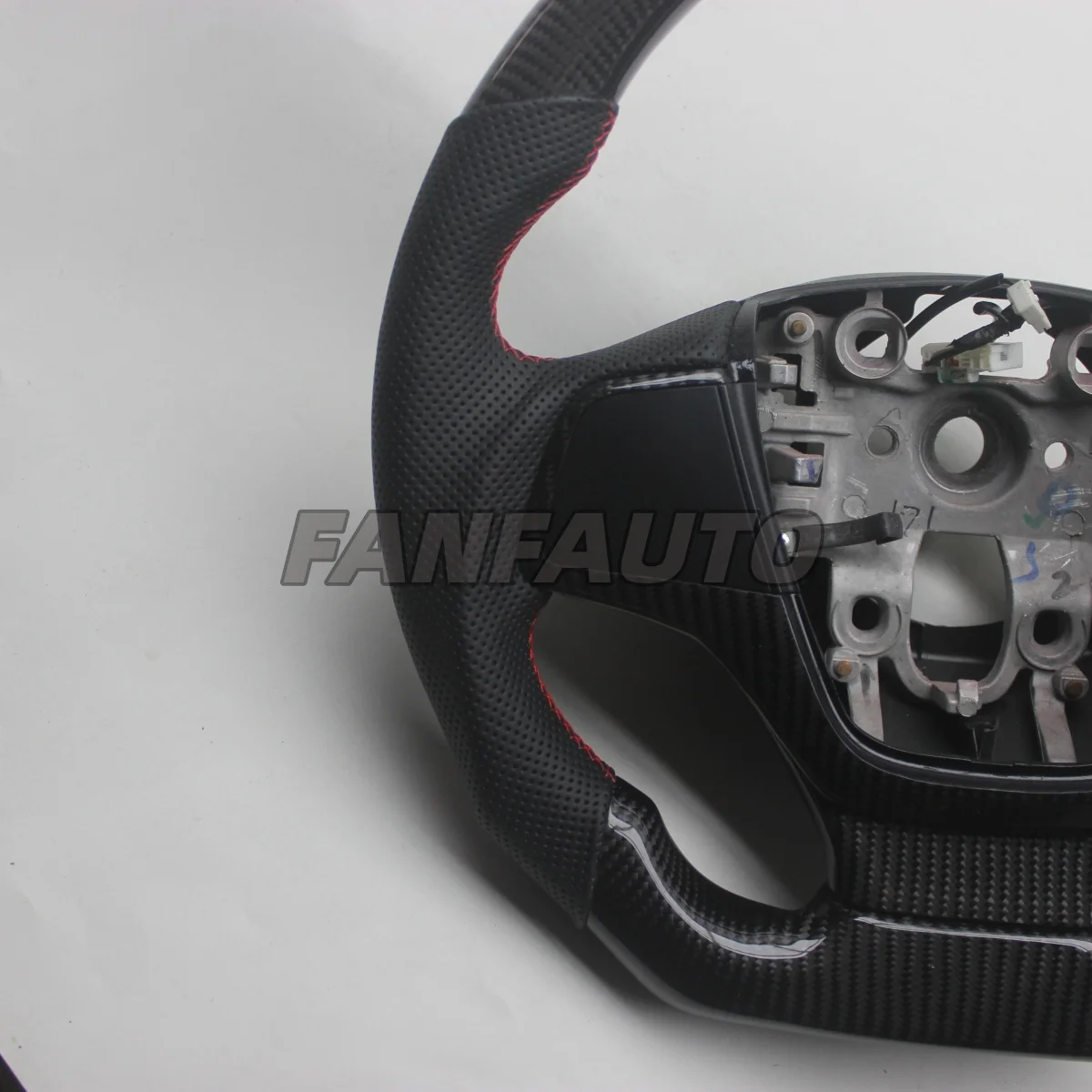 Customized Product for Hyundai Verna Solaris Accent 2017-2023 Replacement D Shape Real Carbon Fiber Steering Wheel