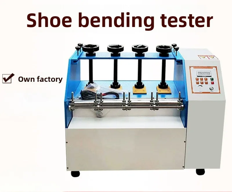 Leather shoes, sports shoes, heel sole bending tester