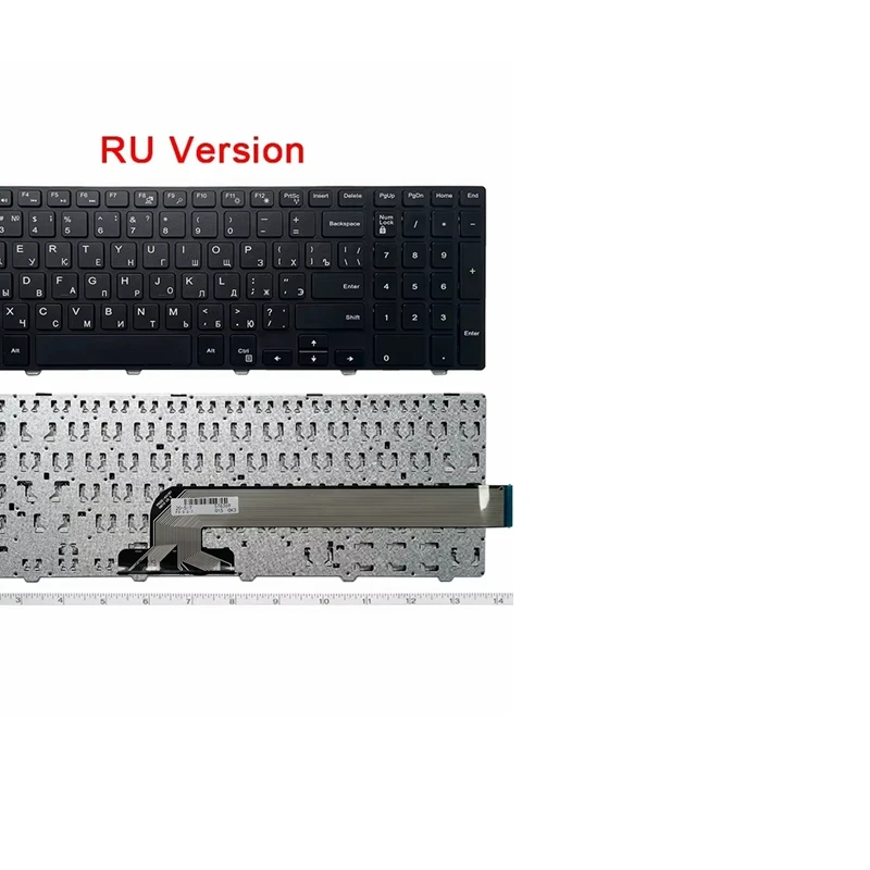 RU Keyboard for DELL Inspiron 15 3000 5000 3541 3542 3543 5545 5547 5541 7748 P51F P39F P57F 3548 3576 5555 7557 5558 5559 5548