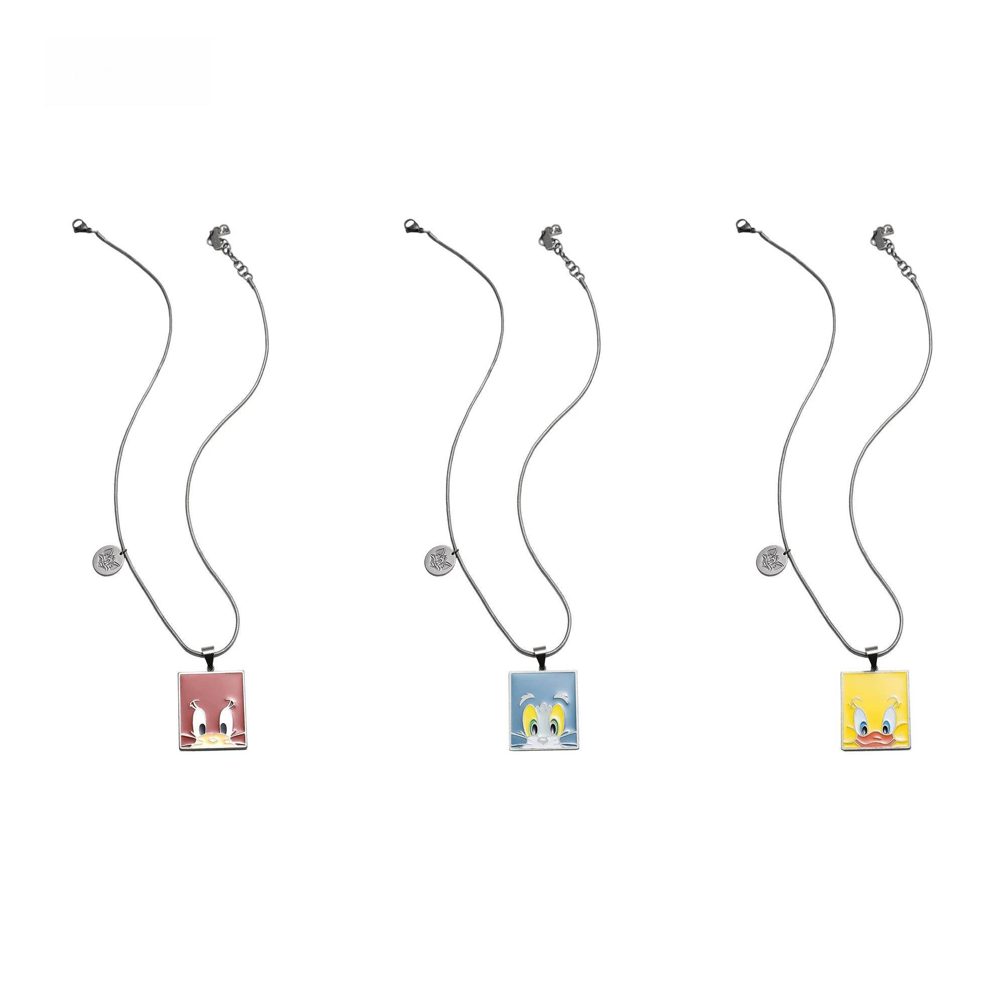 bjhg-titanium-steel-collaborative-necklace-unisex-high-street-fashion-brand-accessories-quality-feel-and-mouse-design