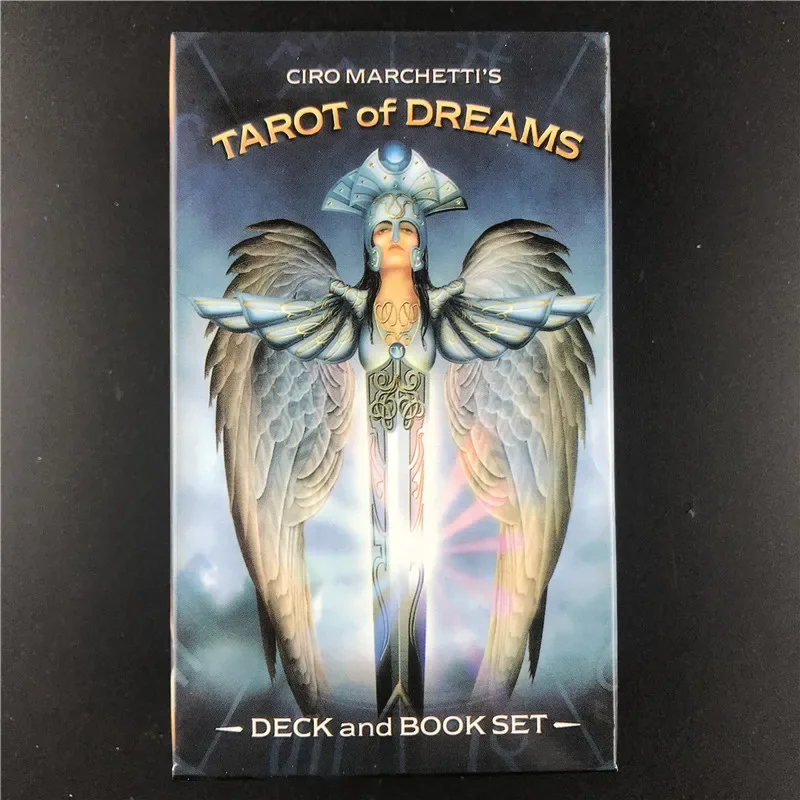 Tarot of Dreams English  Cards Fortune Telling Ciro Marchetti Deck Divination Book Sets for Beginners Game