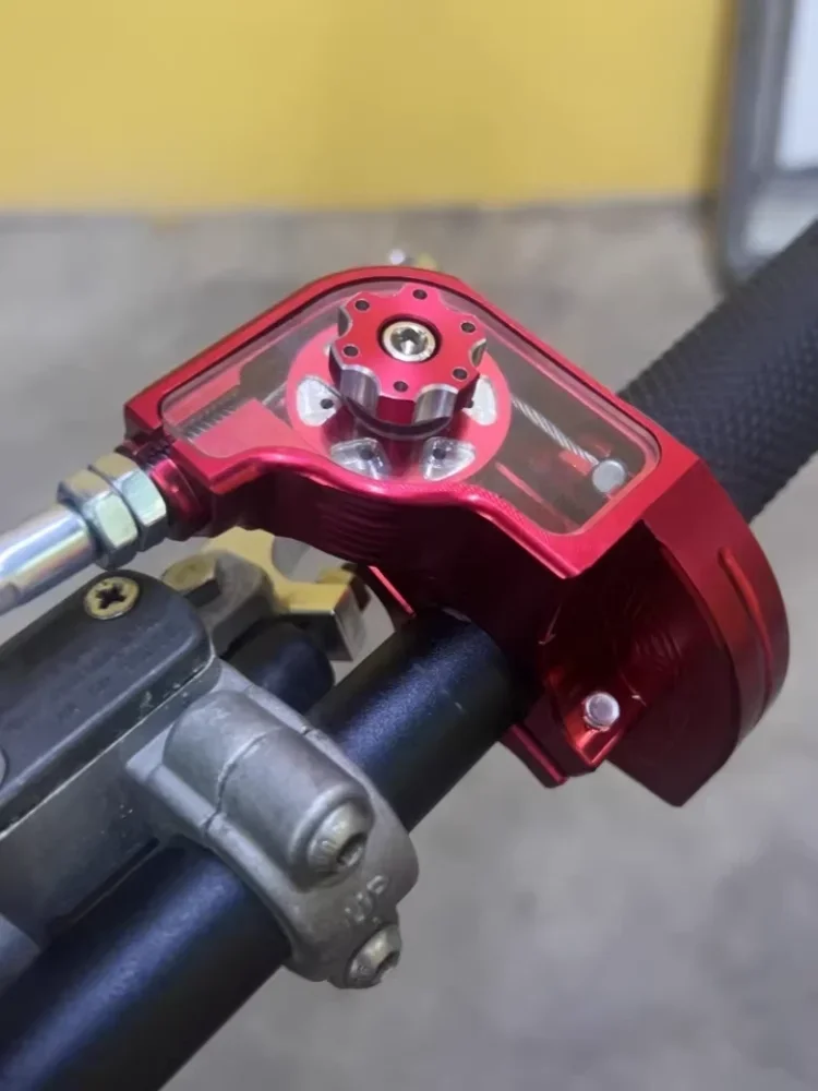 AliExpress NONE 7/8''22mm Universal CNC Aluminum Accelerator Throttle Twist Grip Handlebars Grip Twister For Motorcycle Moped Scooter Dirt Bike