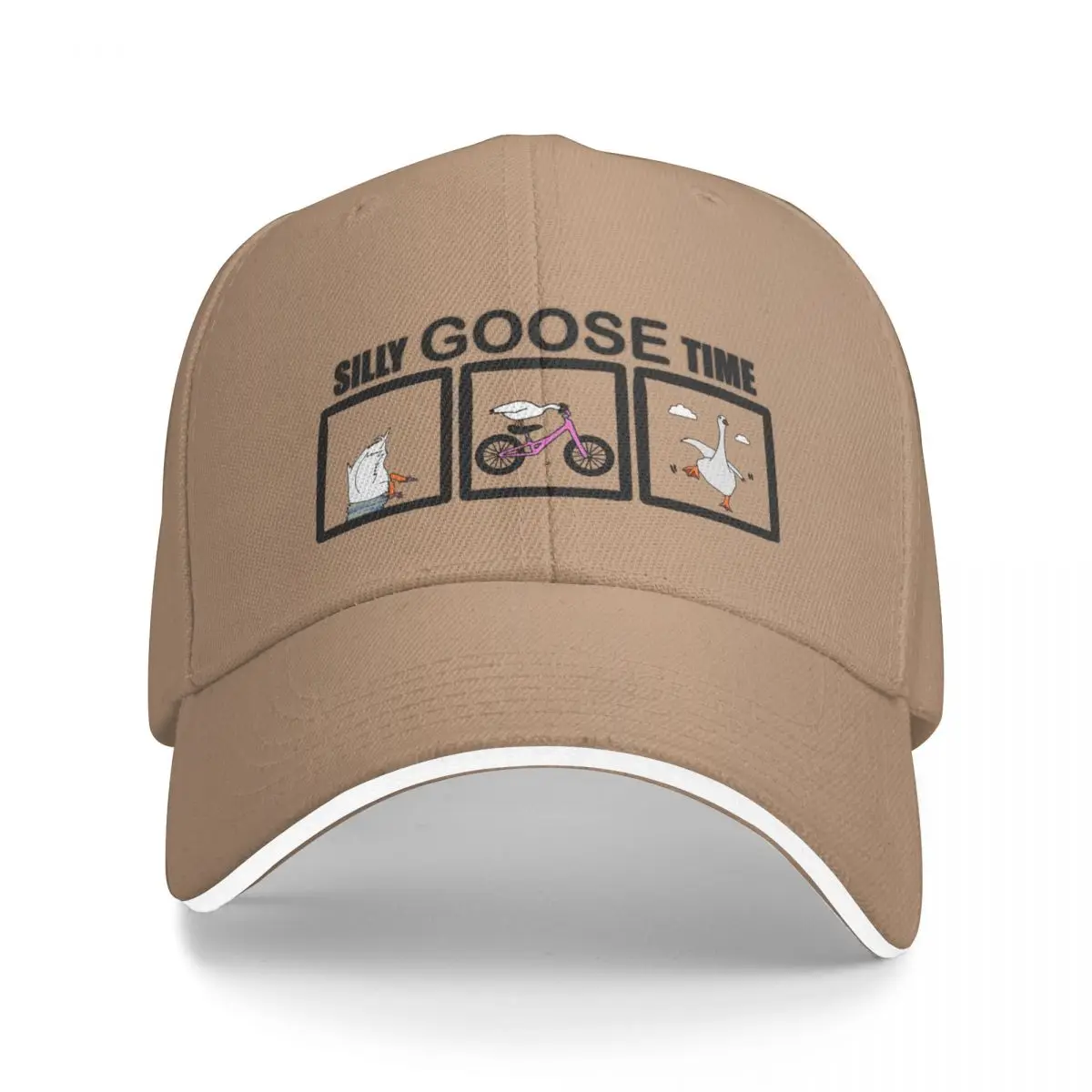 Silly Goose Time Bucket Hat Baseball Cap Beach bag women's beach hat Men's