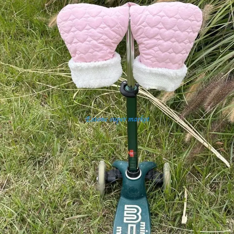 

090B 1 Pair Children's Scooter Gloves Breathable Balance Car Mittens Warm and Soft Hand Muffs for Kids Outdoor Sports