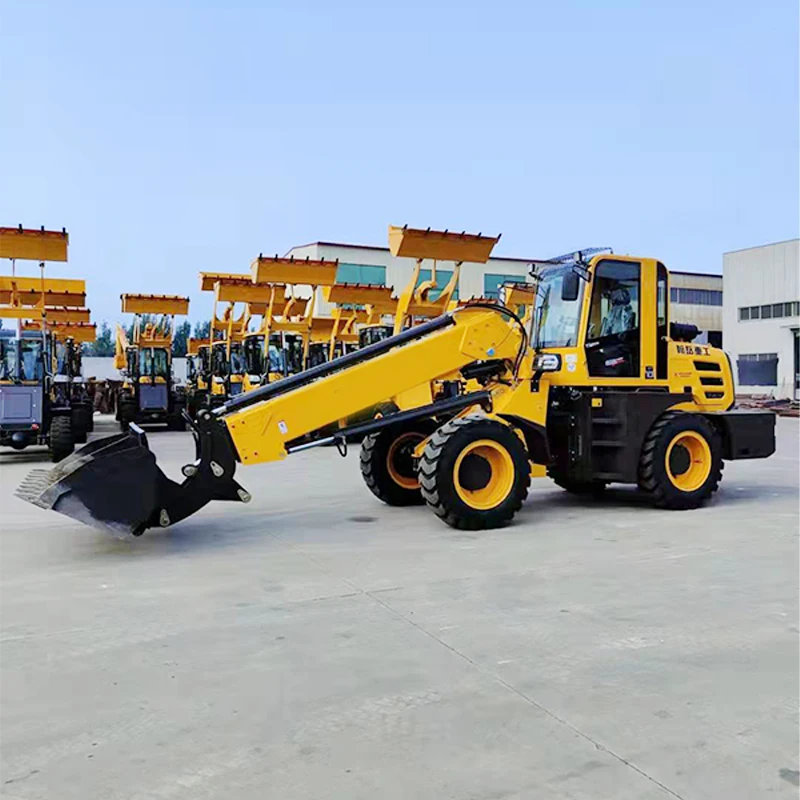 الجرافة ذات العجلات المدمجة من النوع الزراعي والآلات البناء مبيعات المصنع مباشرة متعددة الوظائف المصنوعة في الصين #4