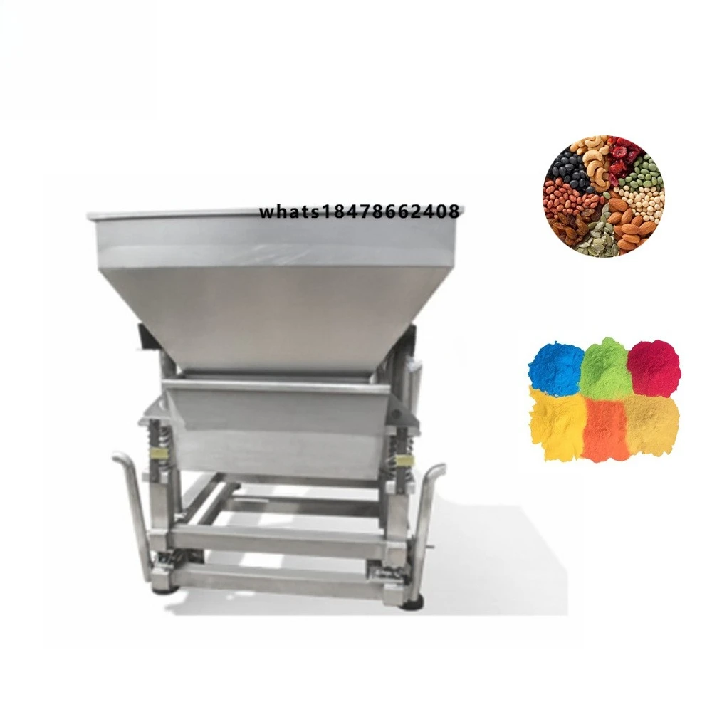 E-Scale Electromagnetic Vibrating Conveyor Food Grade Electric Magnetic Linear Vibratory Powder Vibratory Conveyor Feeder