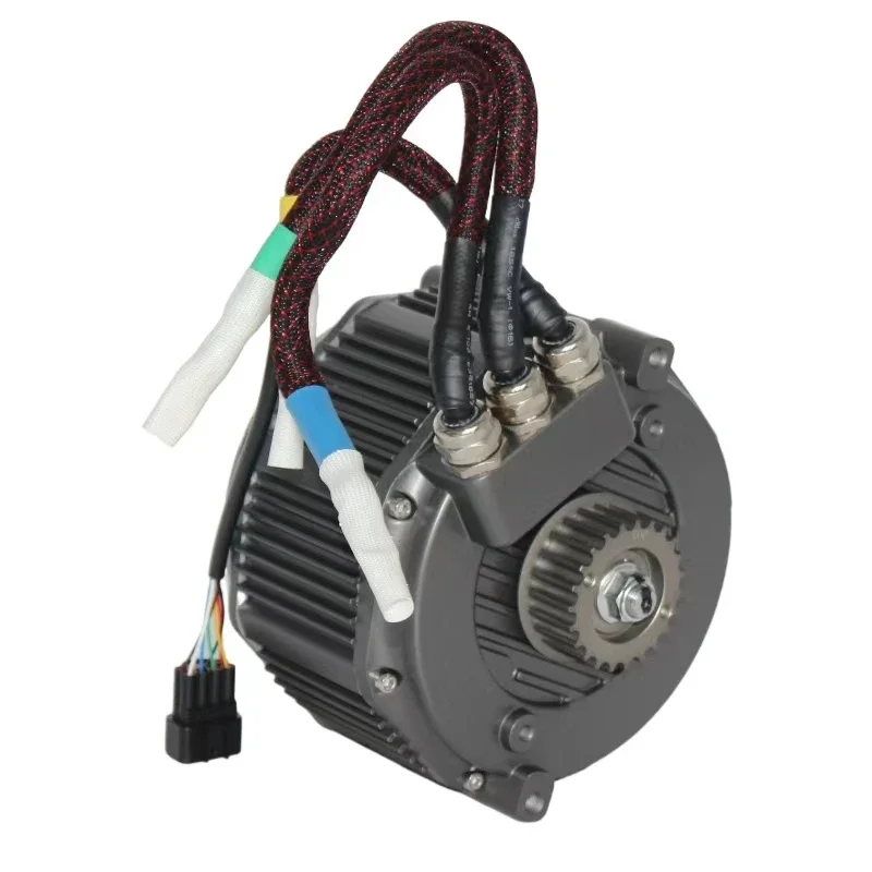High Efficiency 72V 13KW Hall 180*145MM DC Brushless Motor BLDC Mid Mounting Motor for Surron Light Bee